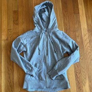 Fleece Lined Gray Hoodie Women’s Size Small
